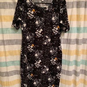 NWOT Lularoe Julia Dress Large